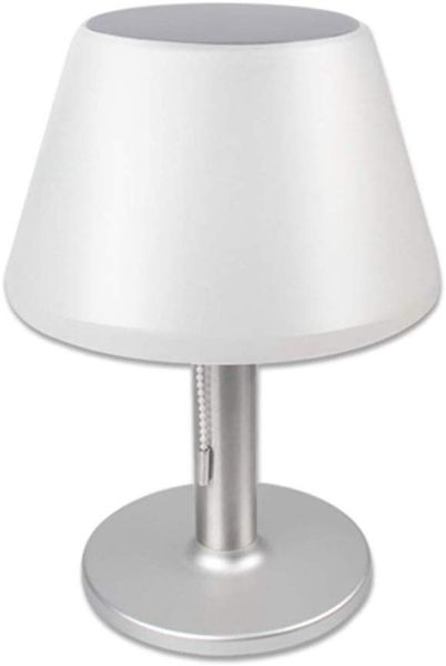 LED Lampe de Table Solaire Lampe de Bureau Blanc Froid 6000K Couleur Veilleuses Intérieur Extérieur Lampes de Table