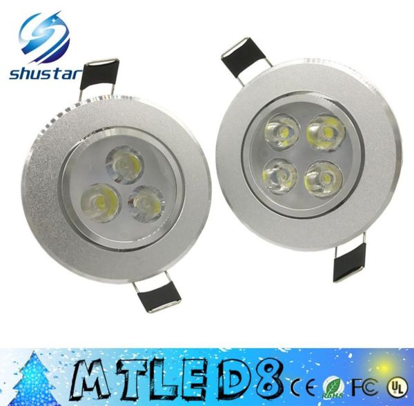 Foco LED de 9W y 12W, lámpara empotrada en la pared para gabinete, lámpara de techo, blanco frío, blanco cálido para iluminación 5062980