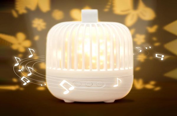 Projecteur de musique étoile à LED Light Night Light Room Room Decor rotation rotation Starry Sky Porjectors Luminaria Décoration Lampe de chambre à coucher Gift1222009