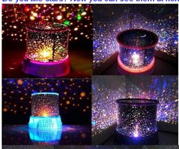 LED Star Sky Irak Projecteur Colorful Night Light Sleep Light Starlight Projection Lamp Gift9909005