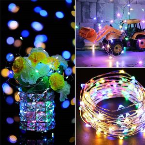 LED STRING LICHTEN Holiday Lighting Fairy Garland voor kerstboom Wedding Party Decoratie Navidad