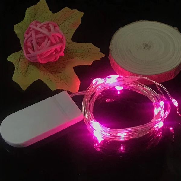 Cords LED 20/50/100 Holidies LED Patteries Éclairage micros de riz fil Copper Fairy String Lights Parys White / RGB Usalight