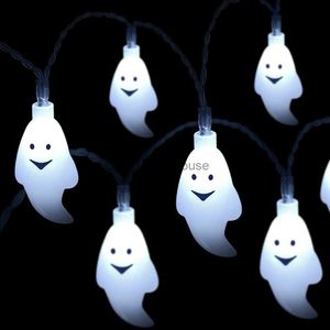 LED-snaren Feest Halloween-decoraties Op zonne-energie Led-spooklichtslingers 100 LED's voor thuis Binnen Buiten Thanksgiving Festival Feestdecoratie HKD230919