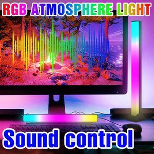 LED-snaren Feest LED-pickup Licht USB Sfeerlamp App-bediening Muziek Ritmelamp RGB 5V Vakantieverlichting Strip Nachtlampje voor bruiloftsfeest HKD230919