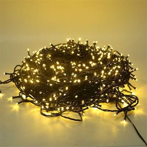 LED Strings Party PAMNNY 10/20/30 / 50M LED guirlandes lumineuses de Noël 8 modes féeriques de jardin guirlandes pour la maison arbre de Noël décoration de fête de mariage HKD230919