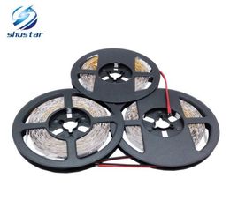 Led Strip 5M 300Leds Niet-waterdicht Rgb Licht 2835 DC12V 60LedsM Fiexble Licht Led Lint Tape woondecoratie Lamp7780865