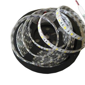 Tira de luces LED 12V SMD3528 5050 5630 300 tira de led cinta no impermeable para tira Flexible hogar Bar decoración Lampada Led 5M rollo RGB