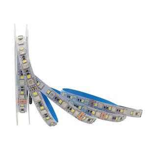 Tira de LED RGBW RGBWW 50502835 SMD 120LEDs/m 5M 600 Leds DC 24V cinta de luz LED Flexible de alto brillo