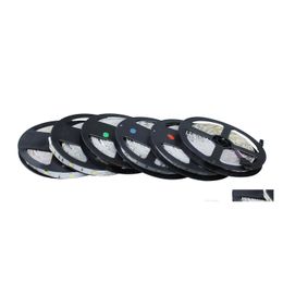 Bandes LED 500M bande bleue lumières 3528/5050/5630 Smd Rgb/blanc/chaud/rouge étanche non étanche 300Led Flexible couleur unique par Dh Dhhyi