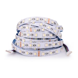 Bandes LED 5050 SMD 5M 600LEDs RVB Flexible LED Bande Corde Ruban Lumières 120LEDs/M Tube Lumière Étanche 12V pour Mariage Fête Éclairage Extérieur Maintenant Crestech168