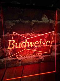 LED Strips Budweiser KONING VAN bier bar pub club 3d borden led neonlicht teken home decor ambachten HKD230912