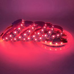 LED Strips DC 12V 600leds RGB 5050 SMD Waterdichte RGBW Strip Lights in Silicone Sleeving IP67 voor bruiloftsfeestje vakantie buitenled verlichting nu oemled