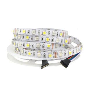 LED Strips DC 12V 600leds RGB 5050 SMD Waterdicht RGBW Strip Lights in Silicone Sleeving IP67 voor bruiloftsfeestvakantie buiten LED -verlichting