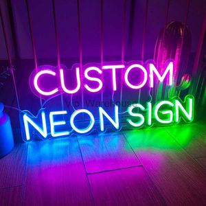 LED Strips LED Neon Sign Custom Signs Light Shop Pub Store Garm Home Wedding Birthday Party Wall Decor Lamp HKD230912