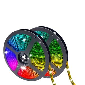 LED -strips Lichten Slaapkamer RGB 16.4ft Smart Pixels Dream Color Strip Licht individueel adresseerbaar Bluetooth Stripy met app Control Music Sync USB Tape Crestech168