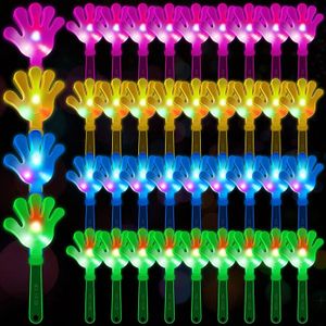 LED SwordsGuns 12 Uds. Clappers de mano iluminan hacedores de ruido ruidosos juguete aplaudir para bodas fiesta de cumpleaños suministros 231123