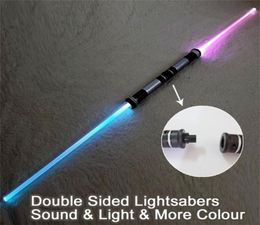 SwordsGuns LED 2 Pieceslot flashing láser láser juguetes de doble espada sonido y luz para niñas 2209052776943