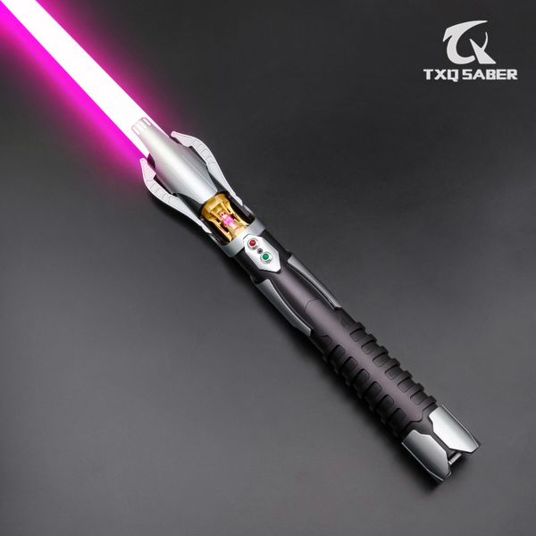 LED SwordsGuns TXQSABER Smooth Swing SNV4 NeoPixel Sabre laser Sons changeants Effets de lame Blaster FOC Laser Épée Jedi Enfants Jouets Général 230906