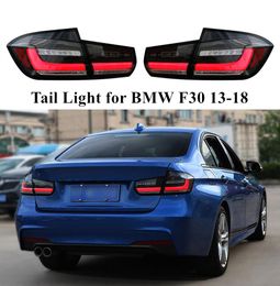 Feu arrière LED pour BMW F30, feu arrière de frein de course, clignotant, accessoires de voiture, 2013 – 2018