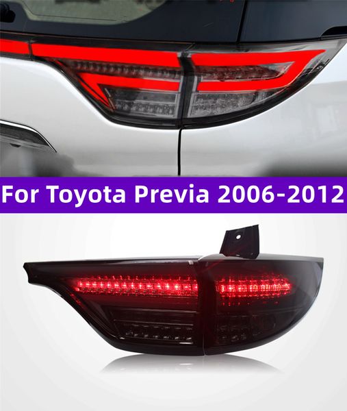 Feu arrière LED pour Toyota Previa 2006 – 2012, clignotant, feu de stop, feu de conduite, feux antibrouillard arrière