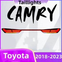 Led Door Achterlichten Voor Toyota Camry 20 18-2023 Achter Achterlicht Led Montage Upgrade Richtingaanwijzer Remlichten