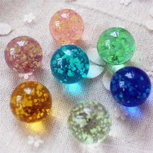 Toys LED 10pcs Toys en verre brillant 16 mm Small Marble Jouets Pinball Machines de jeu Perles S2452099 S2452099