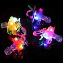 LED TOYYS kleurrijke lichtgevende fopspuitspuit speelgoedbar led Prank Concert Toy Childrens Luminous Kty Rave Flash R7C8 S2452099 S2452099