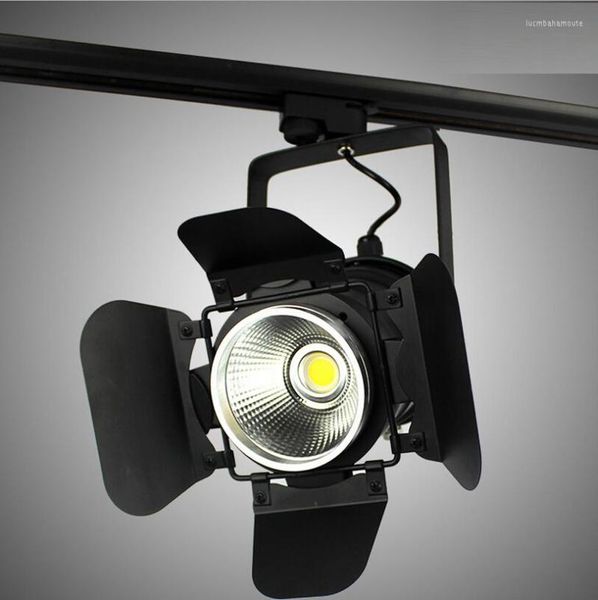 Led Track Light COB Spotlight 40 Ropa Ming Focos montados Iluminación Lámpara de haluro metálico AC 85-265V