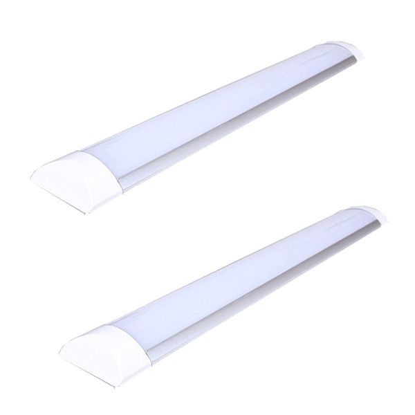 Tubo de luz LED Batten T8 Tubo 2FT 3FT 4FT A prueba de explosiones Dos luces de tubo LED Reemplace la lámpara fluorescente Iluminación de techo Lámpara de rejilla