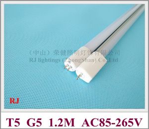 T5 tube LED lumière G5 T5 LED tube fluorescent lampe 1200mm 1.2M 4FT SMD 2835 20W T5 pilote à l'intérieur AC85V-265V entrée aluminium PC