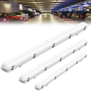 LED -buizen 20W 40W 50W 80W Geïntegreerde Tri Proof Light 130lm/W IP66 Waterdichte stofveiligheid Mijnsing Lichtstrook Licht Mat wit