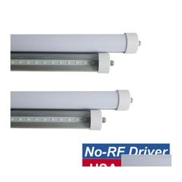 LED-Röhren 8 Fuß R17D-Leuchten Fa8 Kühlertürleuchte Doppelt T8 45 W 96 72 W Vierreihig 144 W 4 Reihen Drehkappe Einzelstift Dual Drop Delivery Lig Dhqfp