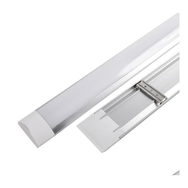 Tubes LED montés en surface Batten Double rangée de lumières 1Ft 2Ft 3Ft 4Ft T8 Luminaire Purificati Triproof Light Tube 20W 40W Ac 110240V Drop Otlib