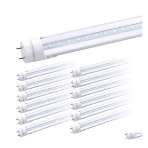 Tubes Led T8 G13 Tube Light 4Ft 22W Blanc Froid Chaud 3000K 4000K 5000K 6500K Super Bright Smd2835 Drop Delivery Lights Éclairage Bbs Dha1V