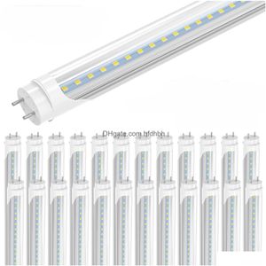 Tubes LED Stock US 4ft 1,2 m de tubes T8 LUMIÈRES HAUT-BRIGHT 22W CHAUDE / COLON BLANC FLUORESCENT BBS G13 BI-PIN AC 85-265V REMPLACEMENT DHWLT