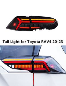 Feu arrière de clignotant LED pour Toyota RAV4, feu arrière de voiture 2020 – 2023, feu de recul, accessoires automobiles