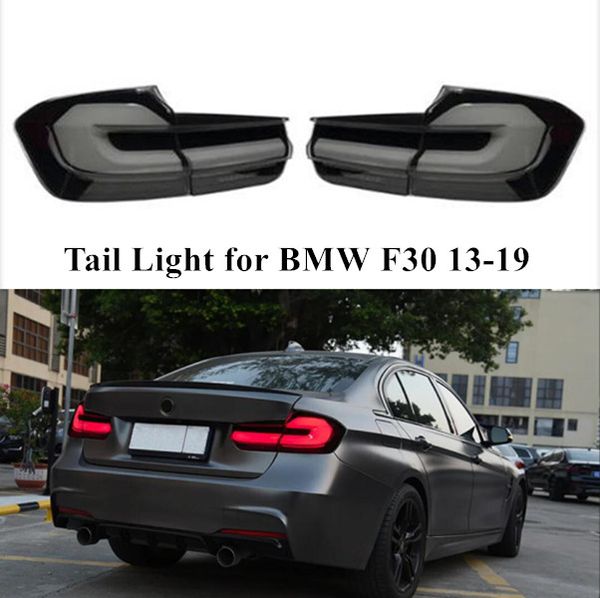 Luz trasera LED de señal de giro para BMW Serie 3 F30, luz trasera 2013-2019, lámpara de marcha atrás y freno trasero, accesorios para coche