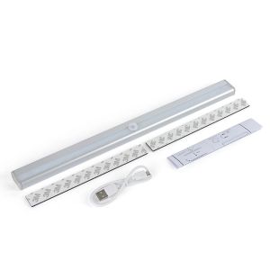 LED sous armoire lumière LED PIR capteur de mouvement lampe 20LED LED veilleuse pour armoire placard cuisine LL