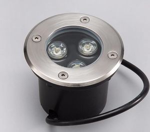 Hot sale LED Underground Light 3*3W IP68 Buried Recessed Floor Ground Path Landscape Lamp DC12V 85-265VAC