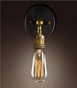 LED Vintage Wall Lights Retro Led Wall Sconces Dinteloze E27 Filamentlichten Industrieel metalen enkele wandlampen E27 Bulbhouder A363855333