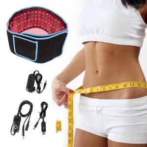 LED taille ceinture perte de poids vague infrarouge lumière LED thérapie physique chauffage ceintures corps mince/soulagement de la douleur pour un usage domestique