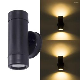 LED Wall Lamp Outdoor IP65 Waterdicht omhoog Licht voor Home Stair Slaapkamer Bedroom Badbaderbadkamer Panda Yard Lighting