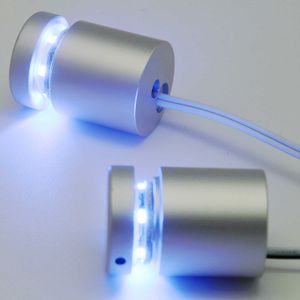 Luz de pared LED Iluminar Separadores de tornillo Fijación de aleación de aluminio estable Señalización Cartelera de acrílico Símbolo de publicidad gancho Clavo 210724