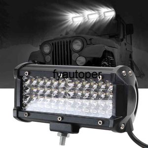 Lampe de travail à LED pour tracteurs barre tout-terrain bateau voiture camion ATV SUV 4x4 6000K projecteur lumière LED 7 