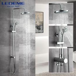 Ledeme Bathom Shower Classic Gree Bath Bather Toque con cabezal manual Medido Mural L2400 Y200321