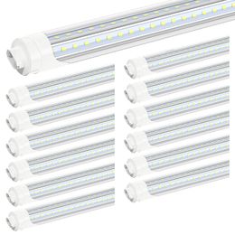 LEDS Tube Shop Lights T8 R17D Tubos LED de puerta LED 5 pies Luz de bombilla Dual Rows SMD 2835 Garaje de la escuela de la escuela en forma de V