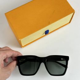 Lee 2023 gafas de sol de moda gafas de sol gafas de sol diseñador para hombre caja marrón marco de metal negro lente oscura