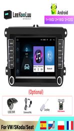 Leekooluu 2 Din Android Car Radio GPS para VW / Skoda Octavia Golf 5 6 Touran Passat B6 Polo Jetta 2din Radio Coche6754609