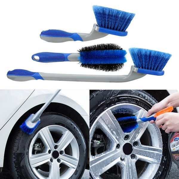 Machine à brouillard Argos Leepee Outil de lavage de voiture multifonctionnel Outil de lavage de roue de voiture Brosse de nettoyage de pneu Poussière H sqcvNn