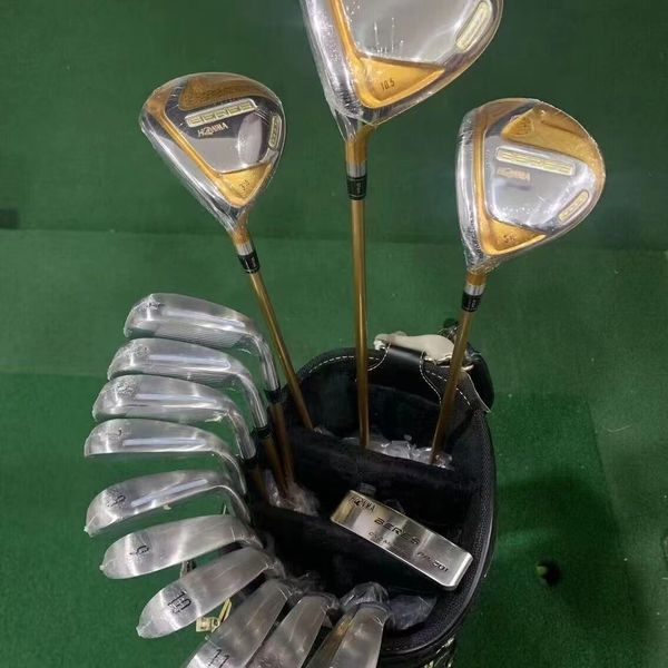 Clubes de golf para zurdos HONMA Beres forjado MASCULINO Juego completo Juego completo con cubiertas para la cabeza UPS DHL FEDEX